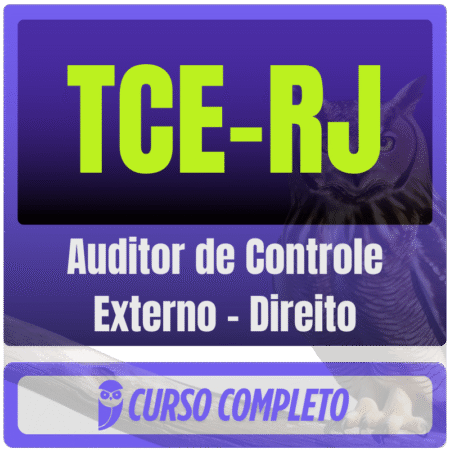 TCE-RJ (Auditor de Controle Externo - Direito) Pacote