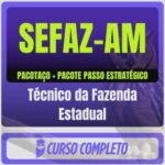 SEFAZ-AM (Técnico da Fazenda Estadual) Pacotaço - Pacote Téorico + Pacote Passo Estratégico