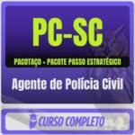 PC-SC (Agente de Polícia Civil) Pacotaço - Pós-Edital - 2025