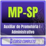 MP-SP (Auxiliar de Promotoria I - Administrativo) Pós-Edital - 2025