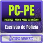 PC-PE (Escrivão de Polícia) Pacotaço - Pacote Teórico + Pacote Passo Estratégico