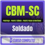 CBM-SC (Soldado) Pacotaço - Pós-Edital - 2026