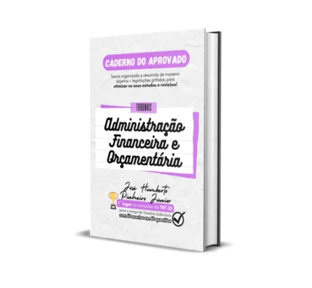 Administração Financeira e Orçamentária - Caderno do Aprovado