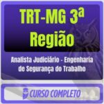 TRT-MG 3ª Região (Analista Judiciário - Engenharia de Segurança do Trabalho) Pacote