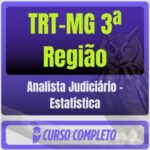 TRT-MG 3ª Região (Analista Judiciário - Estatística) Pacote