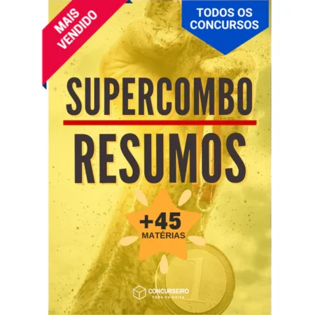 Combo - Todas as Matérias - Concurseiro Fora da Caixa