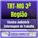TRT-MG 3ª Região (Técnico Judiciário - Enfermagem do Trabalho) Pacote