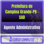 Prefeitura de Campina Grande-PB - SAD (Agente Administrativo) Pós-Edital - 2026