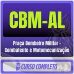 CBM-AL (Praça Bombeiro Militar - Combatente e Motomecanização) Pós-Edital - 2026