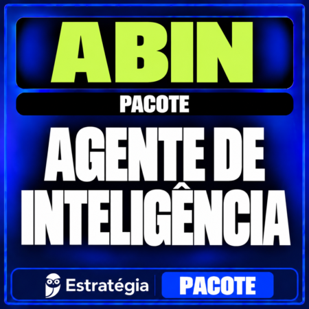 Rateio ABIN Agente de Inteligência — Pacote Estratégia