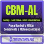 CBM-AL (Praça Bombeiro Militar - Combatente e Motomecanização) Pacotaço - Pós-Edital - 2026