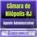 Câmara de Nilópolis-RJ (Agente Administrativo) Pós-Edital - 2026