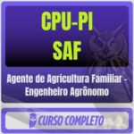 CPU-PI - SAF (Agente de Agricultura Familiar - Engenheiro Agrônomo) Pós-Edital - 2026