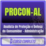 PROCON-AL (Analista de Proteção e Defesa do Consumidor - Administração) Pós-Edital - 2026