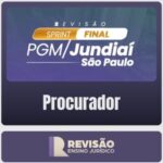 Sprint Final PGM/Jundiaí (Revisão Ensino Jurídico)