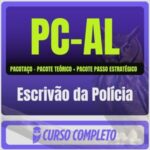 PC-AL (Escrivão da Polícia) Pacotaço - Pós-Edital - 2026