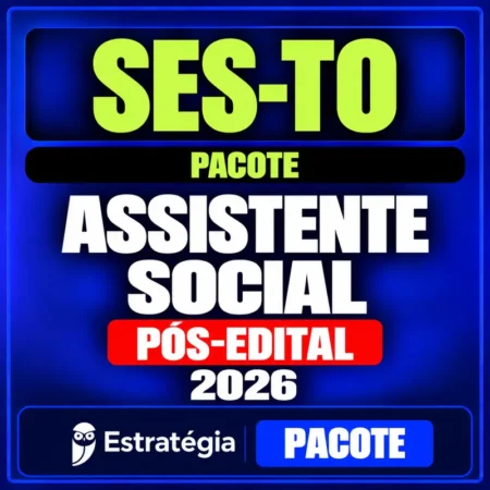 Rateio SES-TO (Assistente Social) Pacote - 2026 (Pós-Edital)