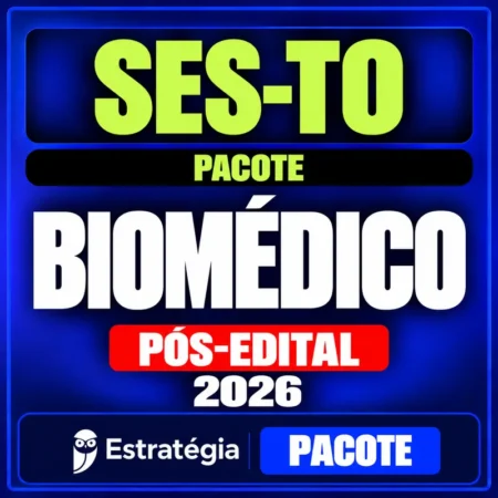 Rateio SES-TO (Biomédico) Pacote - 2026 (Pós-Edital)