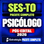 Rateio SES-TO (Psicólogo) Pacote Completo - 2026 (Pós-Edital)