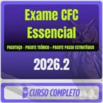 Exame CFC Essencial 2026.2 - Pacotaço: Pacote Teórico Completo + Pacote Passo Estratégico