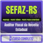 SEFAZ-RS (Auditor Fiscal da Receita Estadual) Pacotaço - Pacote Teórico + Pacote Passo Estratégico