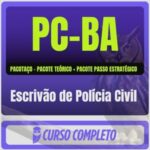 PC-BA (Escrivão de Polícia Civil) Pacotaço - Pós-Edital - 2026