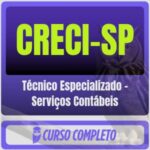 CRECI-SP (Técnico Especializado - Serviços Contábeis) Pacote Completo - 2026 (Pós-Edital)