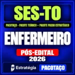 Rateio SES-TO (Enfermeiro) Pacotaço – Pacote Teórico + Pacote Passo Estratégico- 2026 (Pós-Edital)