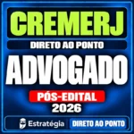 Rateio CREMERJ (Advogado) Direto ao Ponto – 2026 (Pós-Edital)