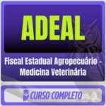 ADEAL (Fiscal Estadual Agropecuário - Medicina Veterinária) Pacote - 2026 (Pós-Edital)