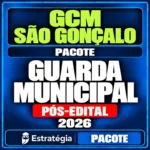 Rateio Pacote para GCM São Gonçalo (Guarda Municipal) – 2026 (Pós-Edital)