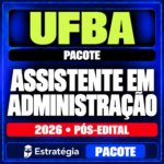 Rateio UFBA Assistente em Administração 2026 Pós-Edital