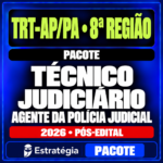 Rateio TRT-AP Polícia Judicial — Técnico Judiciário 2026 Pós-Edital