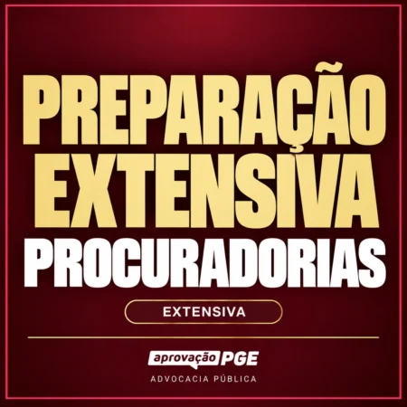 Rateio Preparação Extensiva Procuradorias — Aprovação PGE