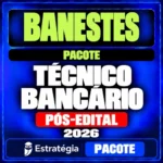 Rateio Pacote para Banestes (Técnico Bancário) – 2026 (Pós-Edital) Lote Especial
