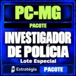 Rateio Pacote para PC-MG (Investigador de Polícia) Lote Especial