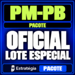 Rateio Pacote para PM-PB (Oficial) Lote Especial