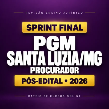 Rateio Sprint Final PGM/Santa Luzia