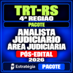 Rateio Pacote para TRT-RS 4ª Região (Analista Judiciário – Área Judiciária) – 2026 (Pós-Edital) — RCO — nitidez v2